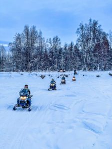 Alaska Snowmobile Tours Anchorage Guided Backcountry Jims Creek